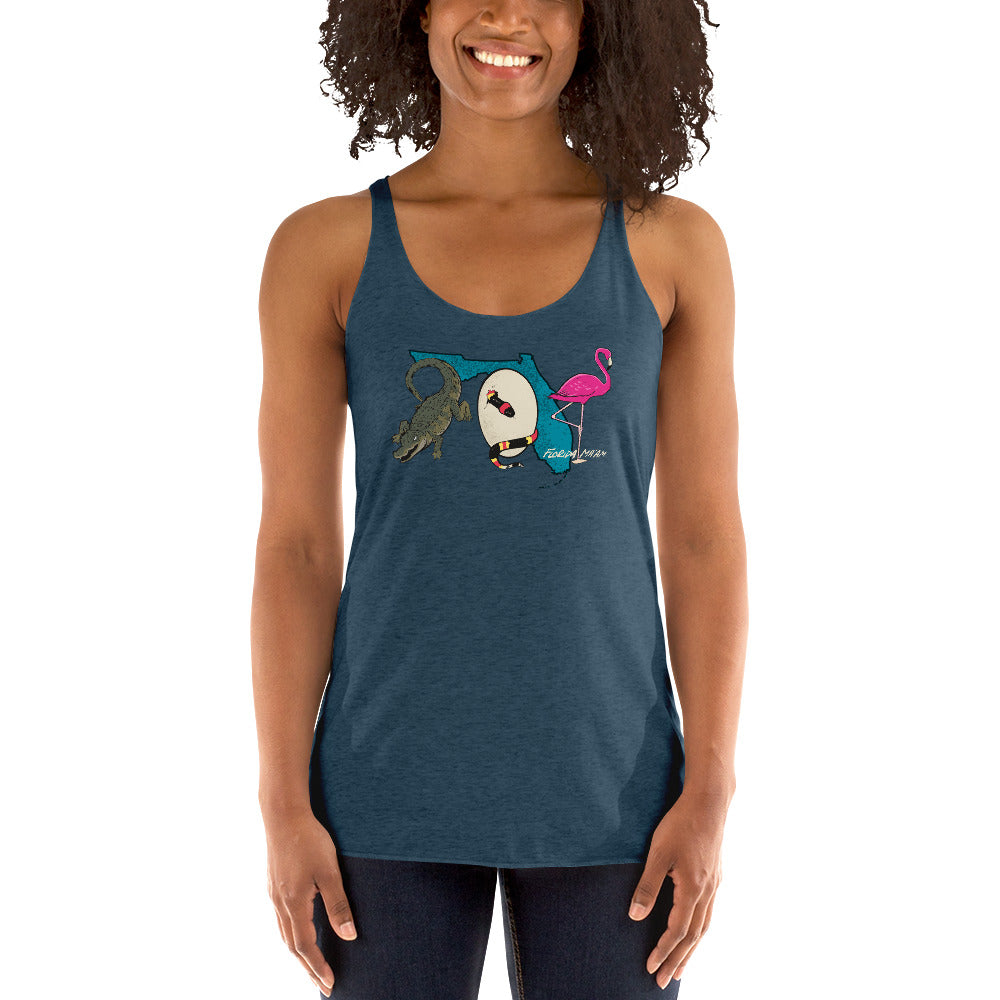 904 white text Women's Racerback Tank