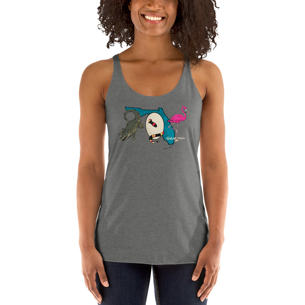 904 white text Women's Racerback Tank