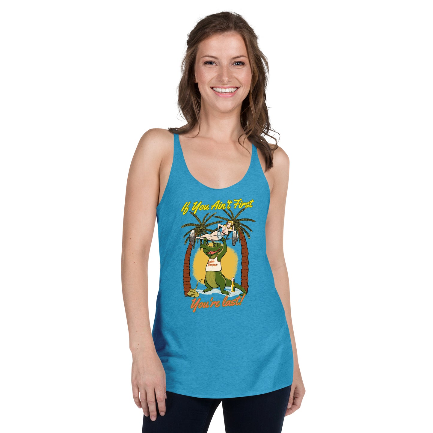 Elly May First Place Women's Racerback Tank
