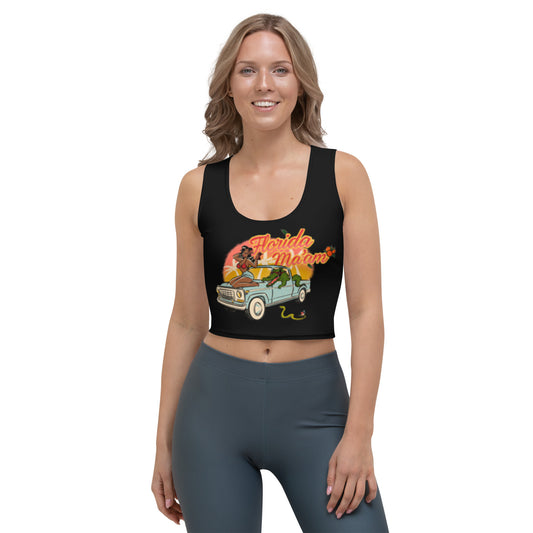 Dreama  Black Joy Ridin' Crop Top