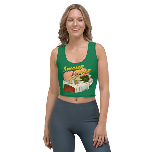 Foxy Roxy Green Swamp Fever Crop Top