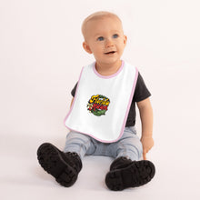 Load image into Gallery viewer, Wally Embroidered Baby Bib

