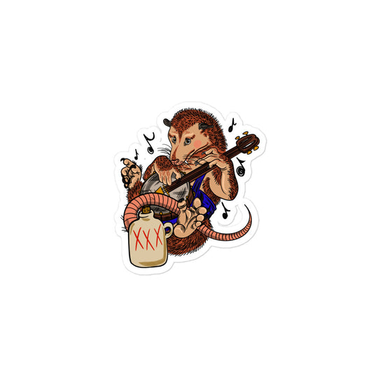 Possum' Charlie X Bubble-free stickers