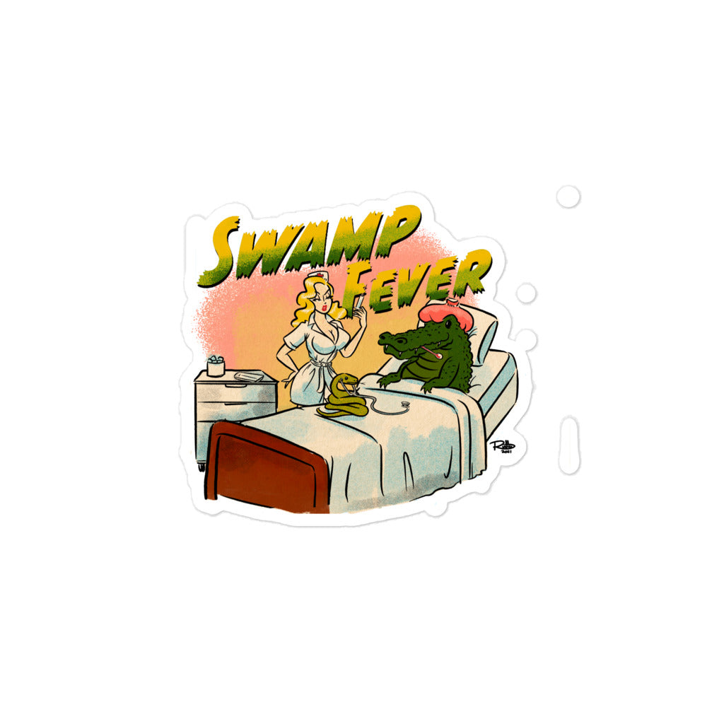 Swamp Fever Elly May Bubble-free stickers