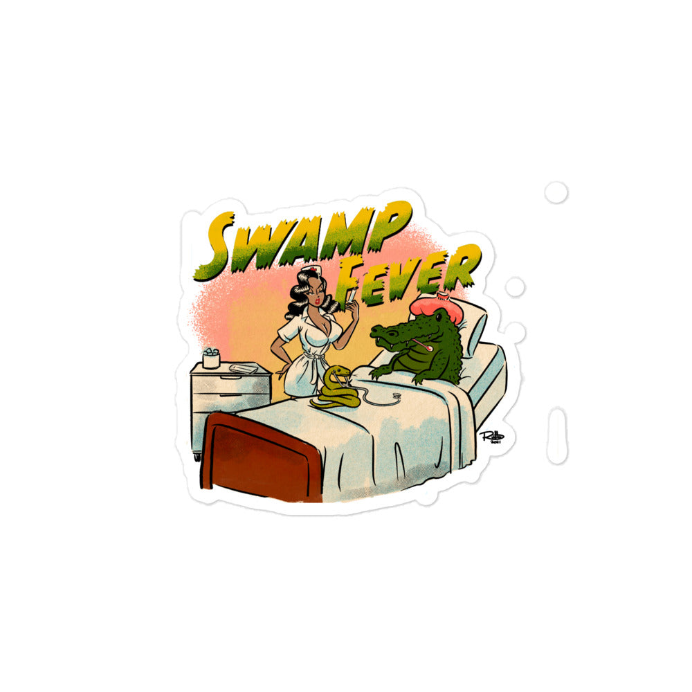 Swamp Fever Sweet Tea Bubble-free stickers