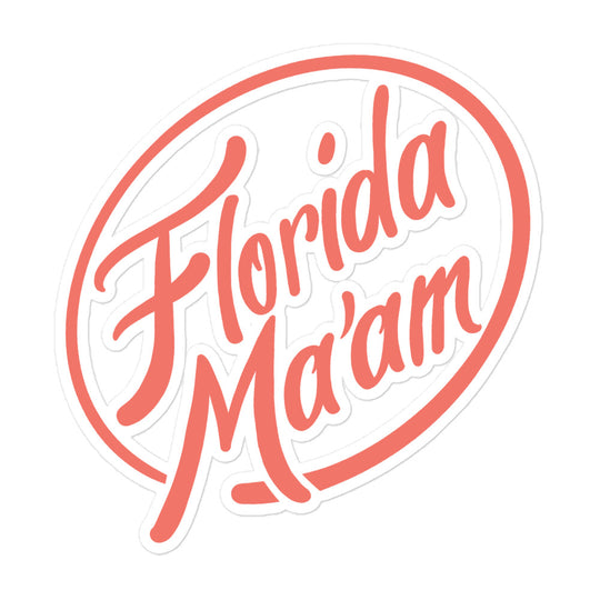 Circle Logo Pink Bubble-free stickers