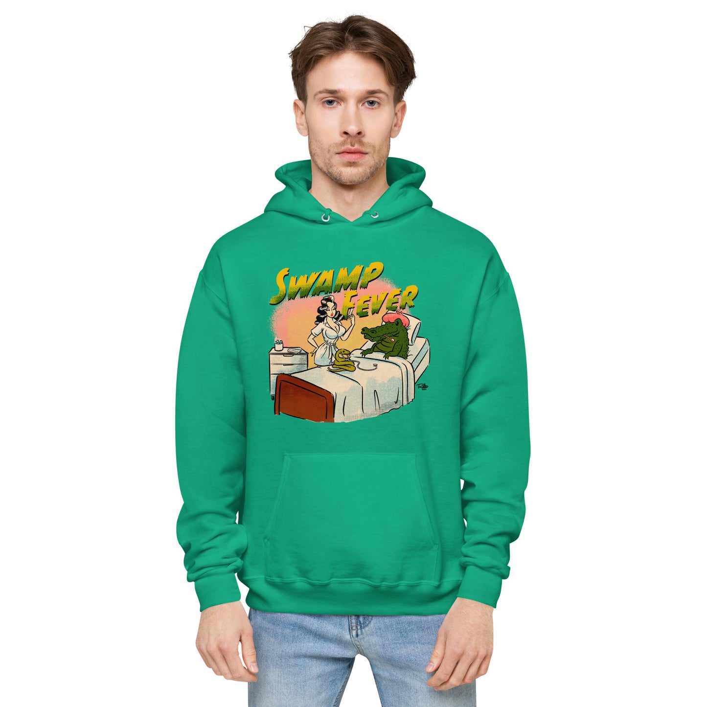 Miss Vixen Swamp Fever Unisex fleece hoodie