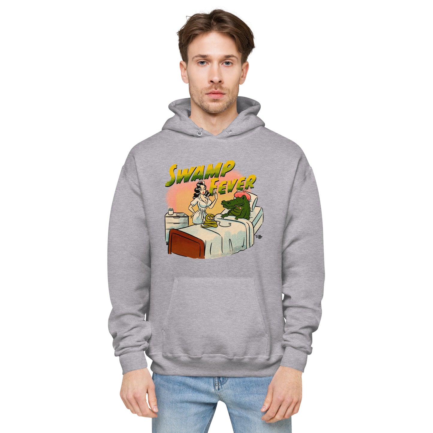 Miss Vixen Swamp Fever Unisex fleece hoodie