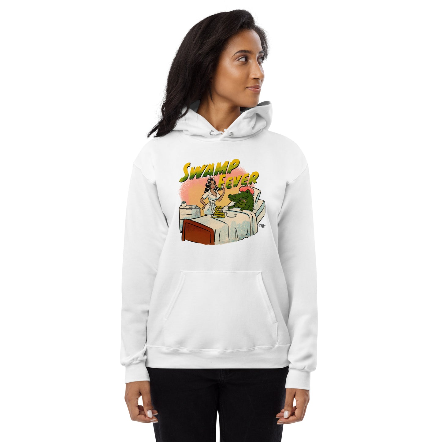 Sweet Tea Swamp Fever Unisex fleece hoodie