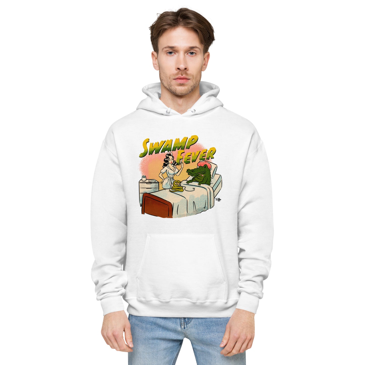 Miss Vixen Swamp Fever Unisex fleece hoodie