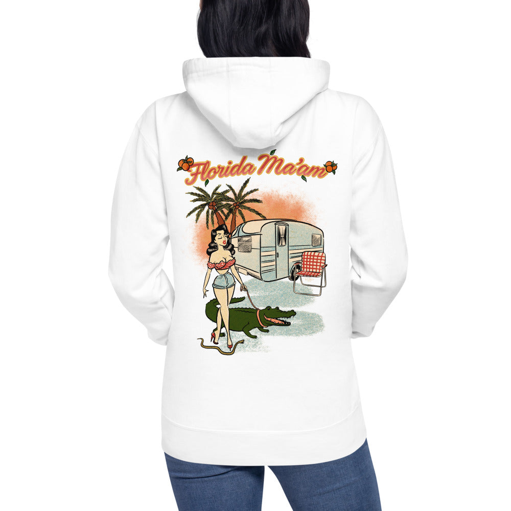 Miss Vixen Trailer Park Stroll Unisex Hoodie