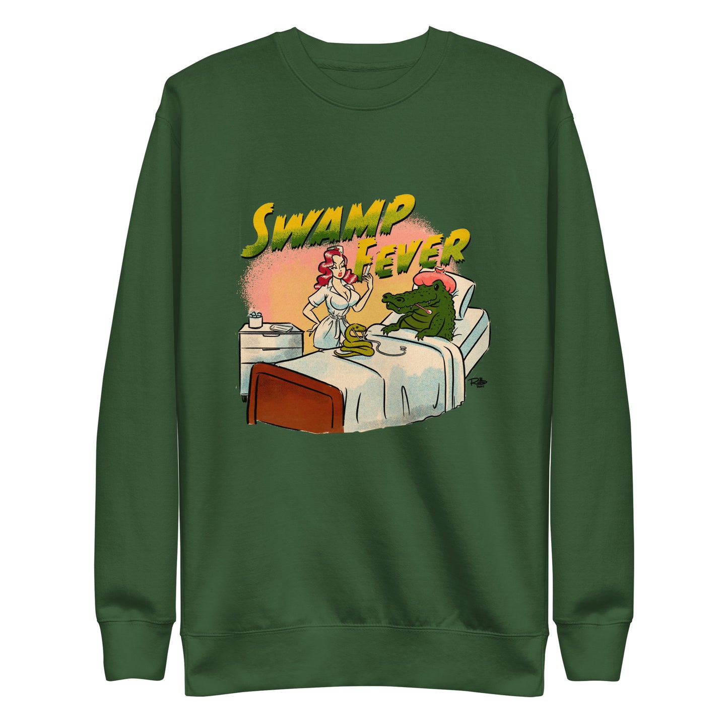 Foxy Roxy Swamp Fever Unisex Premium Sweatshirt