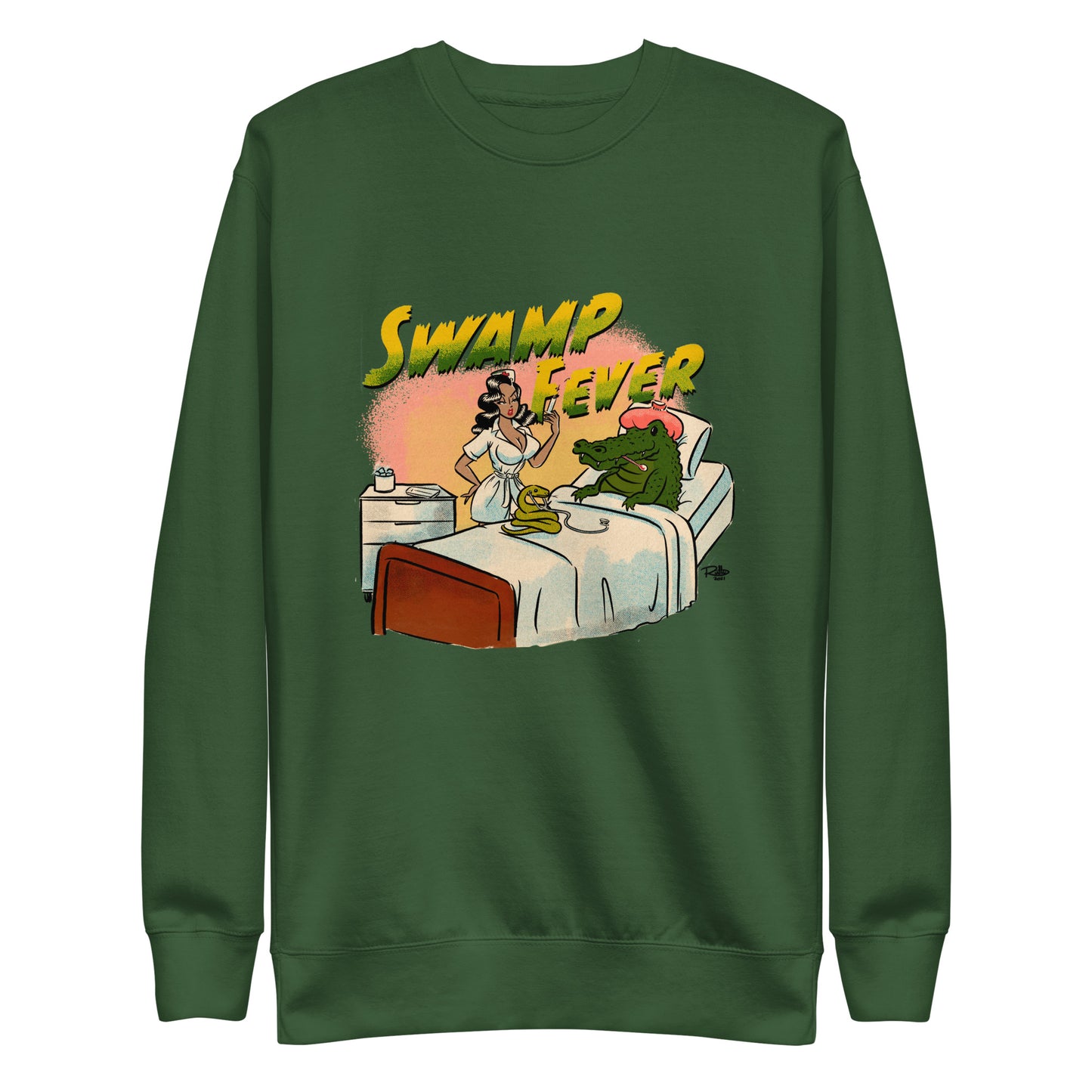 Sweet Tea Swamp Fever Unisex Premium Sweatshirt