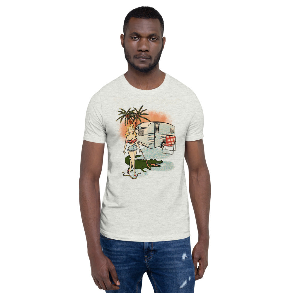 Elly May Trailer Park Strollin' Short-Sleeve Unisex T-Shirt