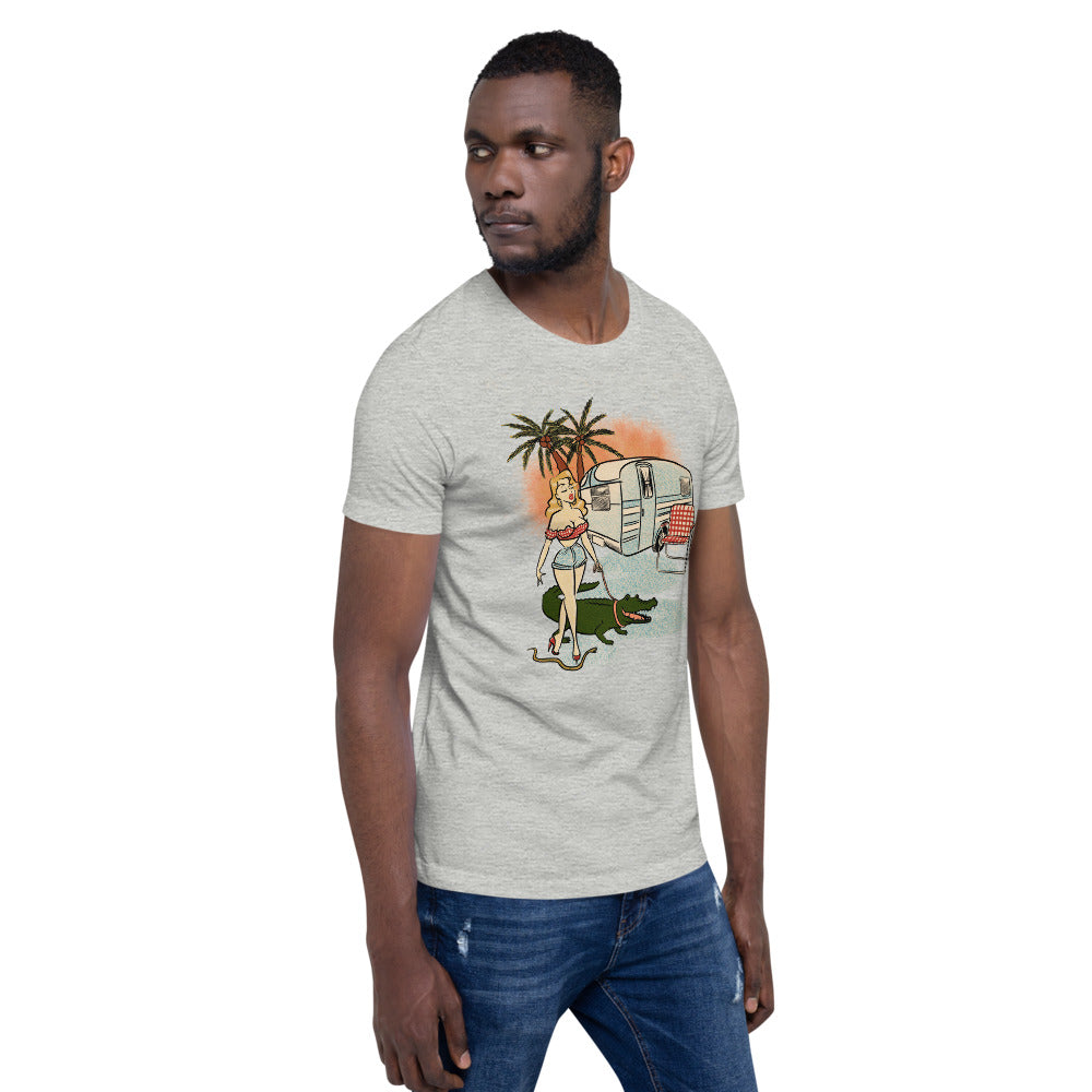 Elly May Trailer Park Strollin' Short-Sleeve Unisex T-Shirt