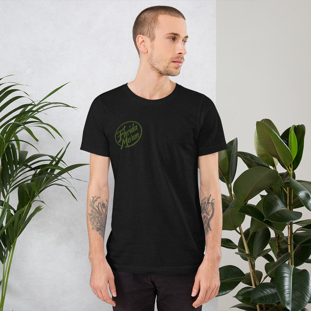 Miss Vixen Swamp Fever with Circle Logo Unisex t-shirt