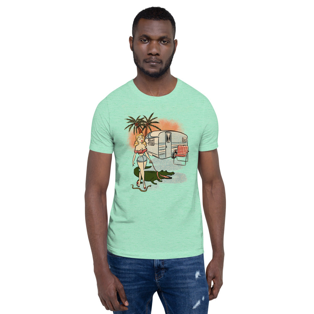 Elly May Trailer Park Strollin' Short-Sleeve Unisex T-Shirt