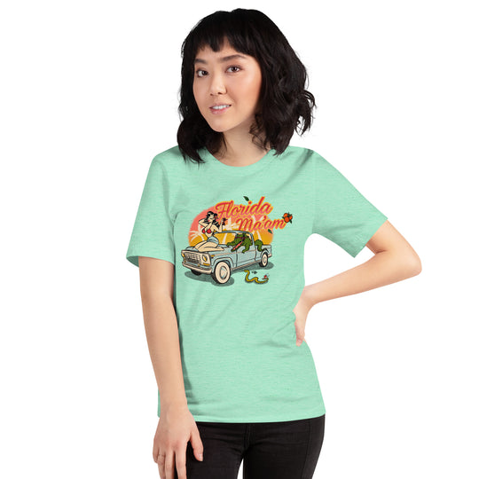 Miss Vixen Joy Ridin' Unisex t-shirt