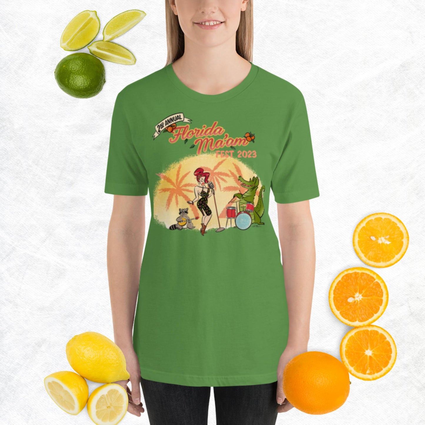 Foxy Roxy Florida Ma'am Fest 2023 Unisex t-shirt