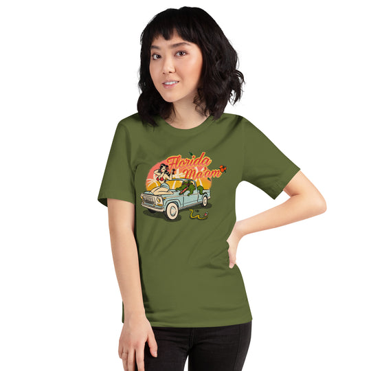 Miss Vixen Joy Ridin' Unisex t-shirt