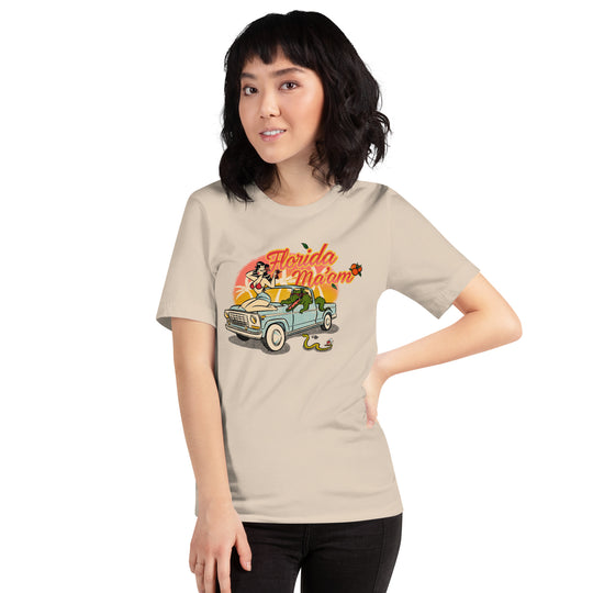 Miss Vixen Joy Ridin' Unisex t-shirt