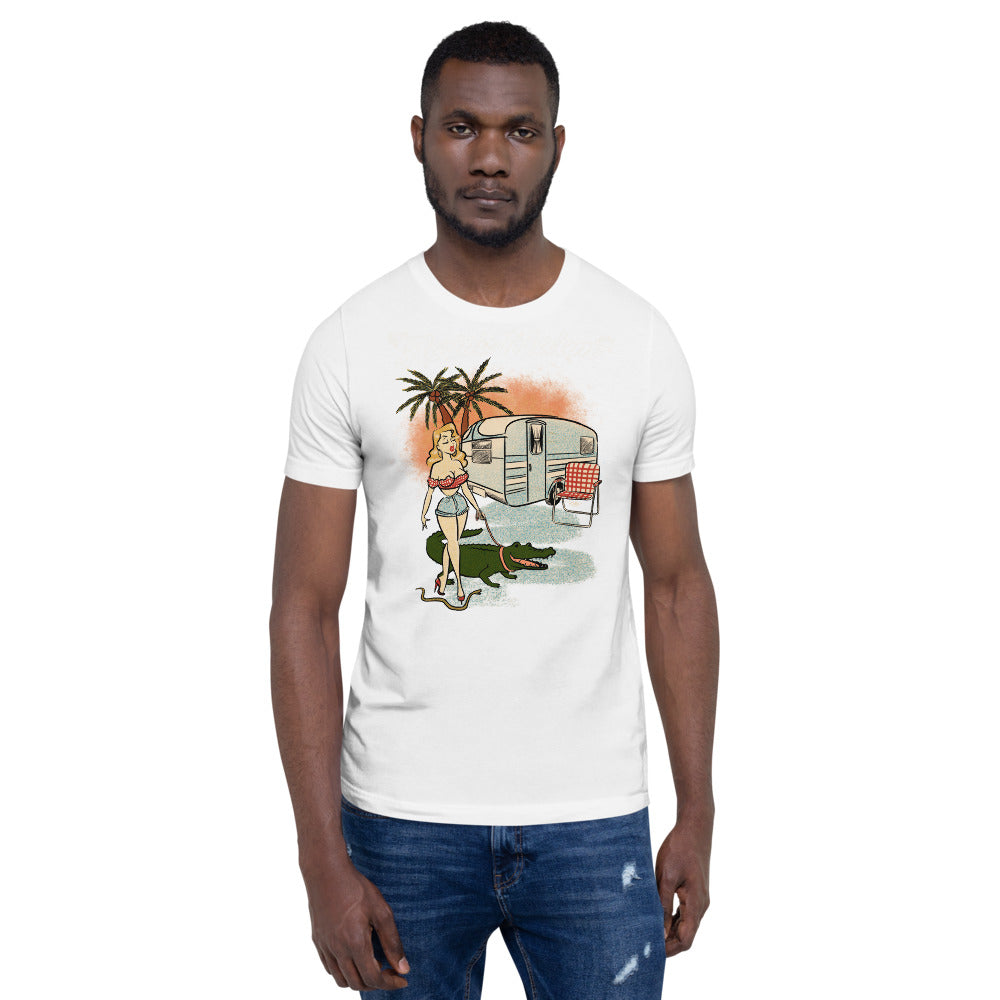 Elly May Trailer Park Strollin' Short-Sleeve Unisex T-Shirt