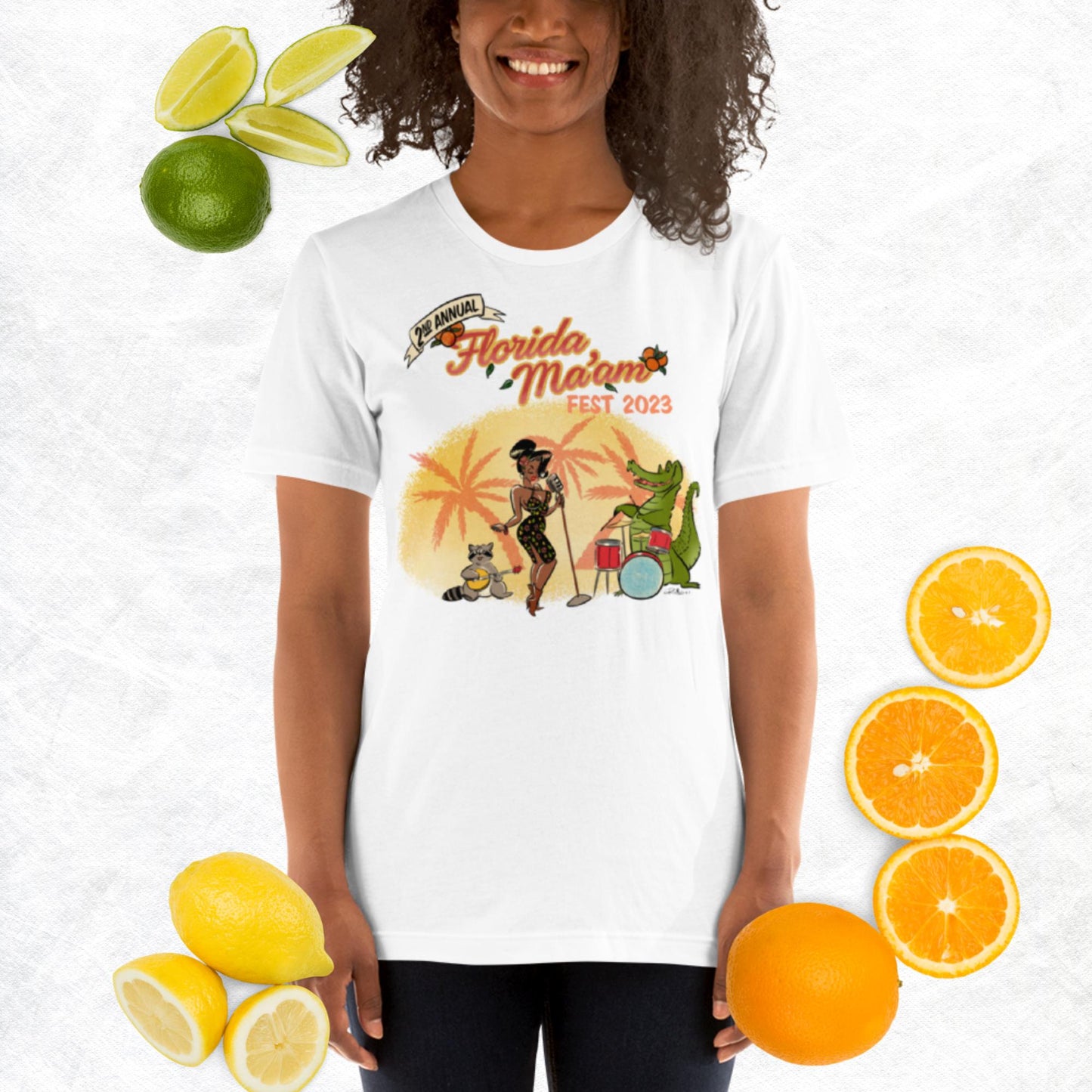 Dreama Florida Ma'am Fest 2023 Unisex t-shirt