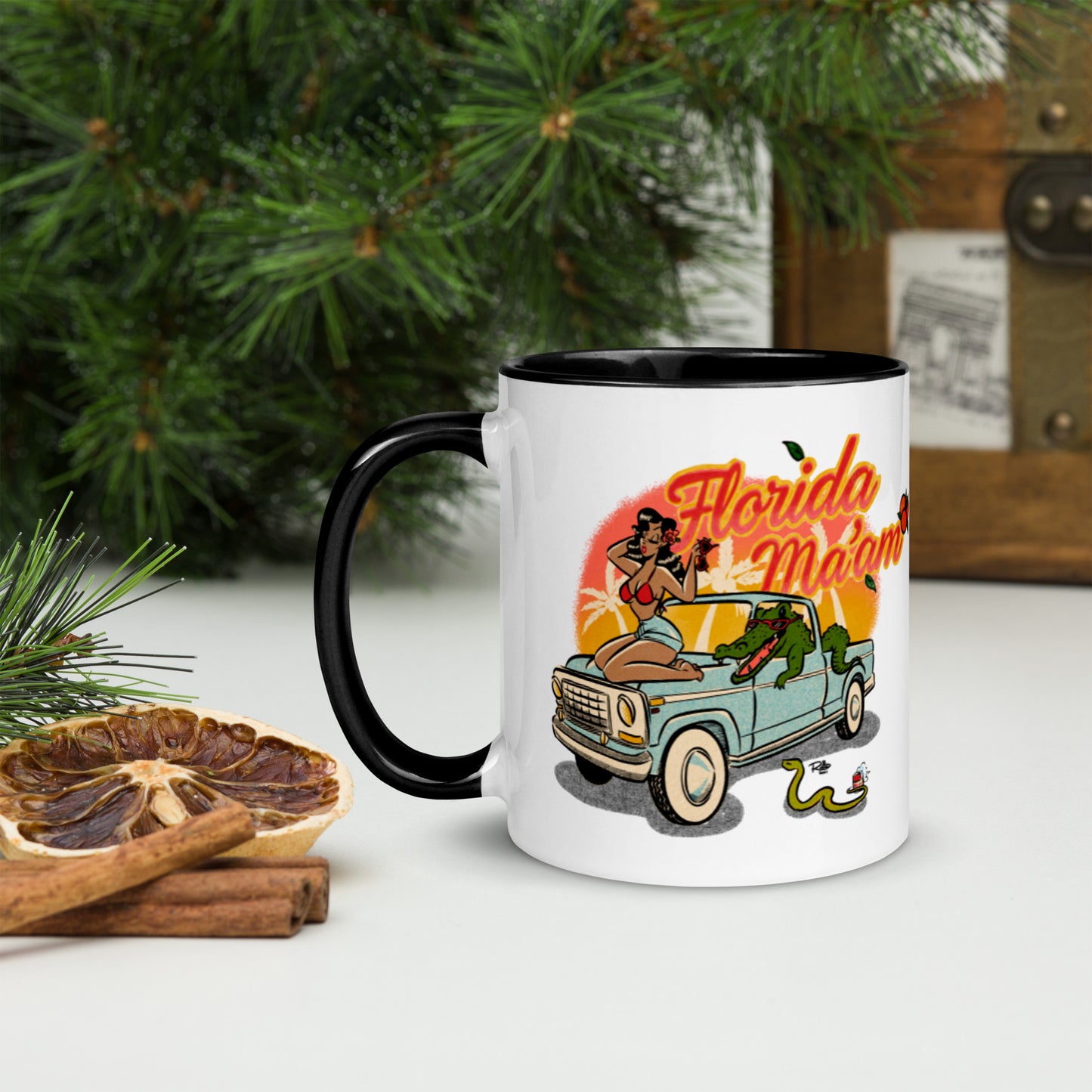 Sweet Tea Joy Ridin' Mug with Color Inside