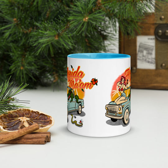 Foxy Roxy Joy Ridin' Mug with Color Inside