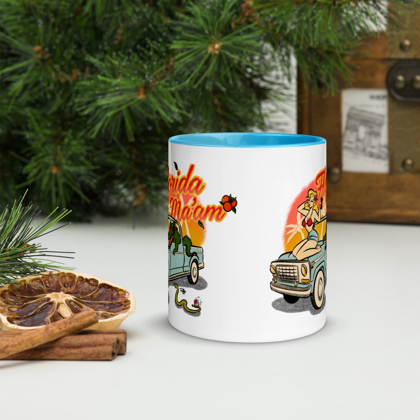 Elly May Joy Ridin' Mug with Color Inside