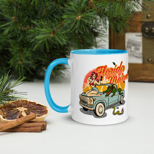 Foxy Roxy Joy Ridin' Mug with Color Inside
