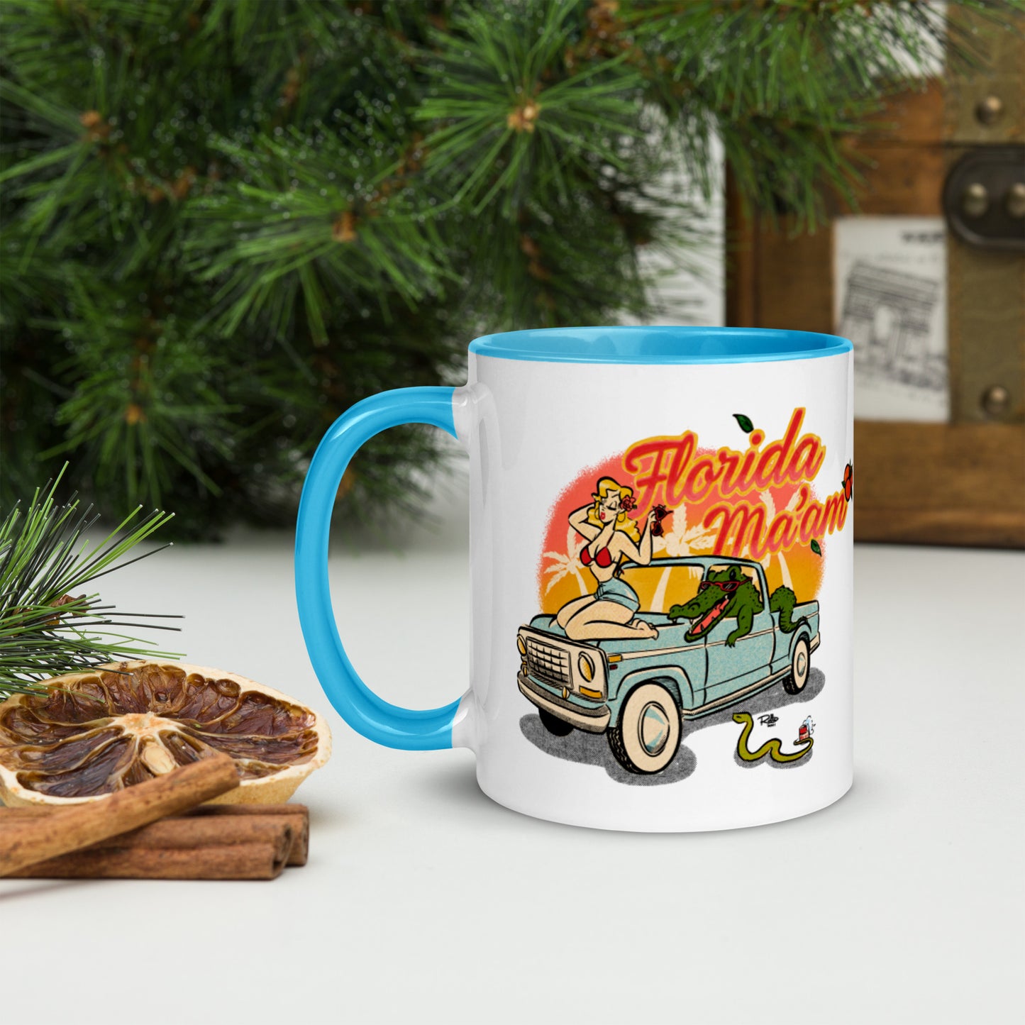 Elly May Joy Ridin' Mug with Color Inside