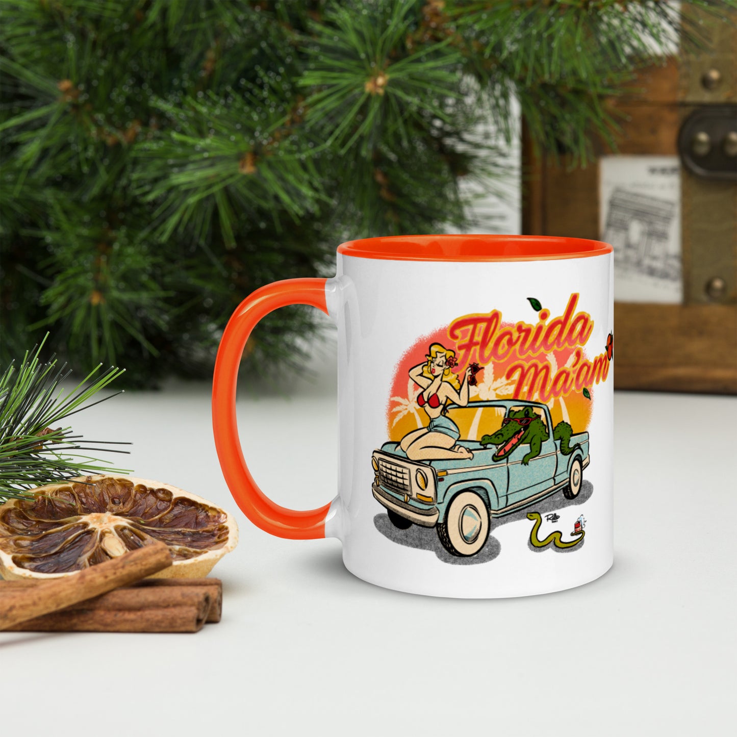 Elly May Joy Ridin' Mug with Color Inside