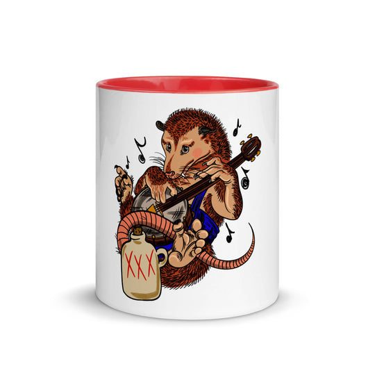 Possum' Charlie Mug with Color Inside