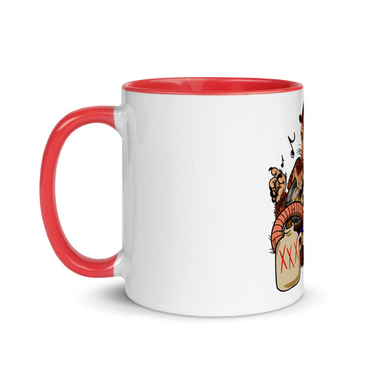 Possum' Charlie Mug with Color Inside