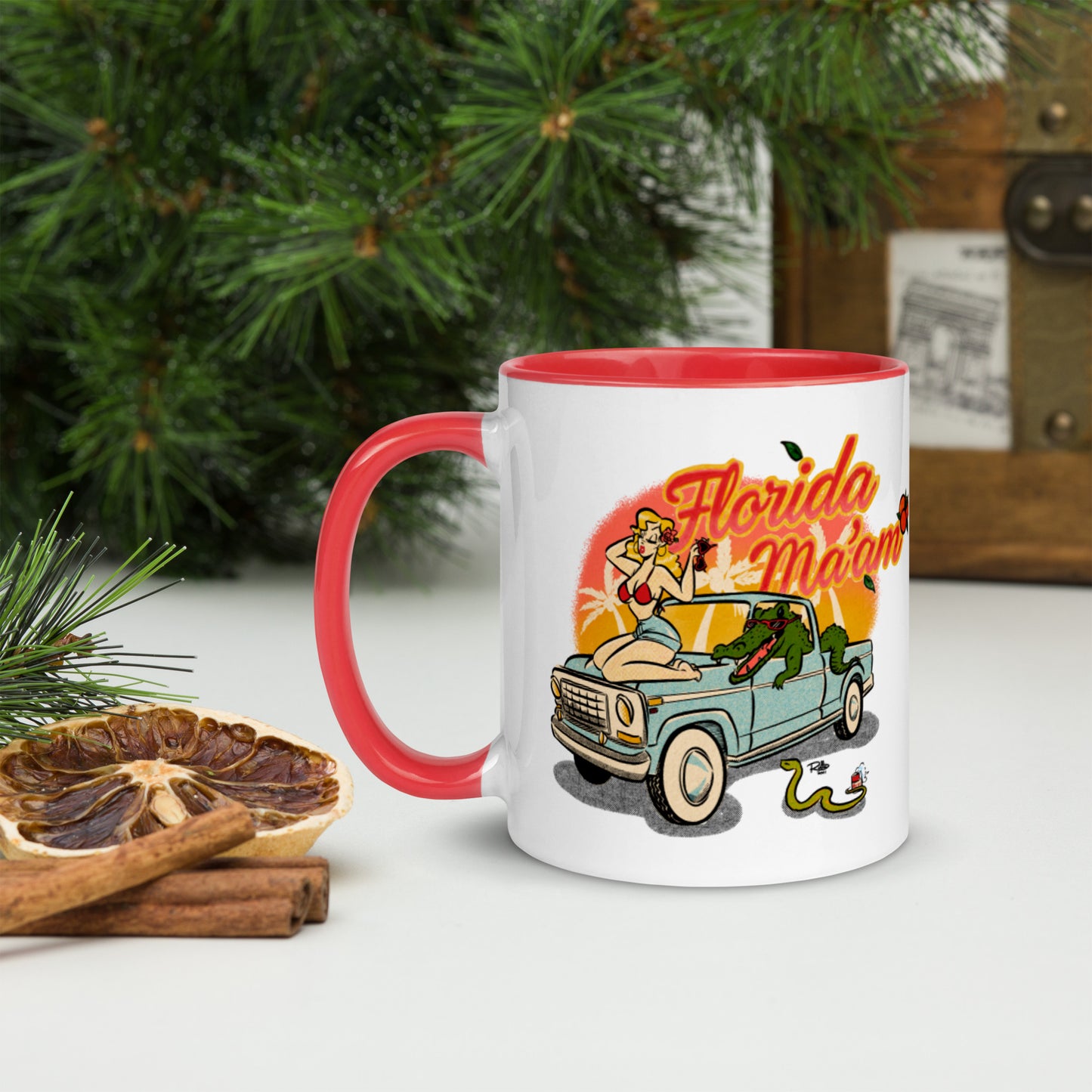 Elly May Joy Ridin' Mug with Color Inside
