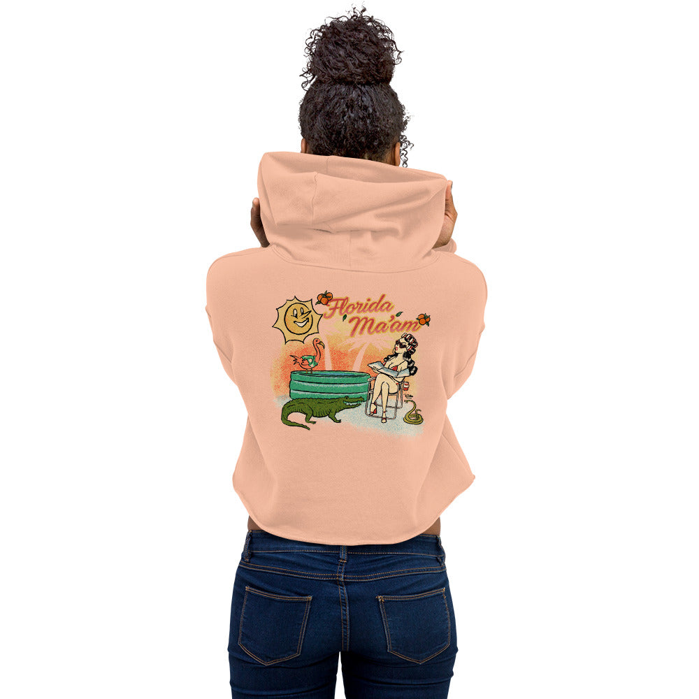 Miss Vixen Catchin' Rays Crop Hoodie