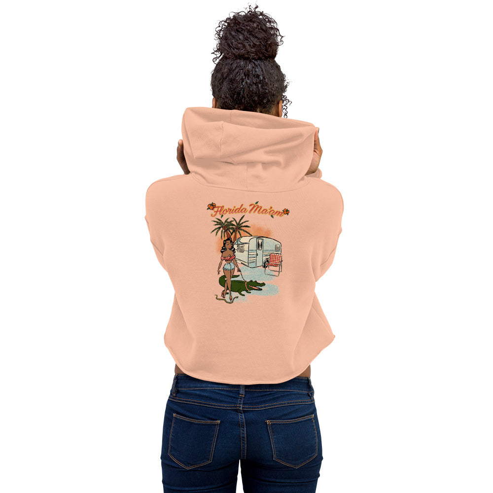 Dreama Trailer Park Strollin' Crop Hoodie