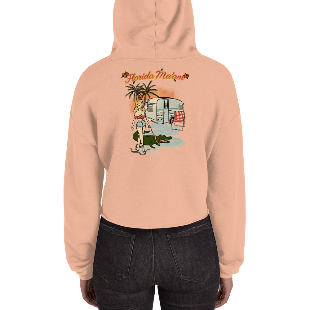 Elly May Trailer Park Strollin' Crop Hoodie