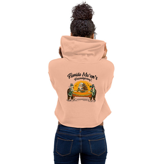 Florida Ma'am's Friendsgiving Crop Hoodie