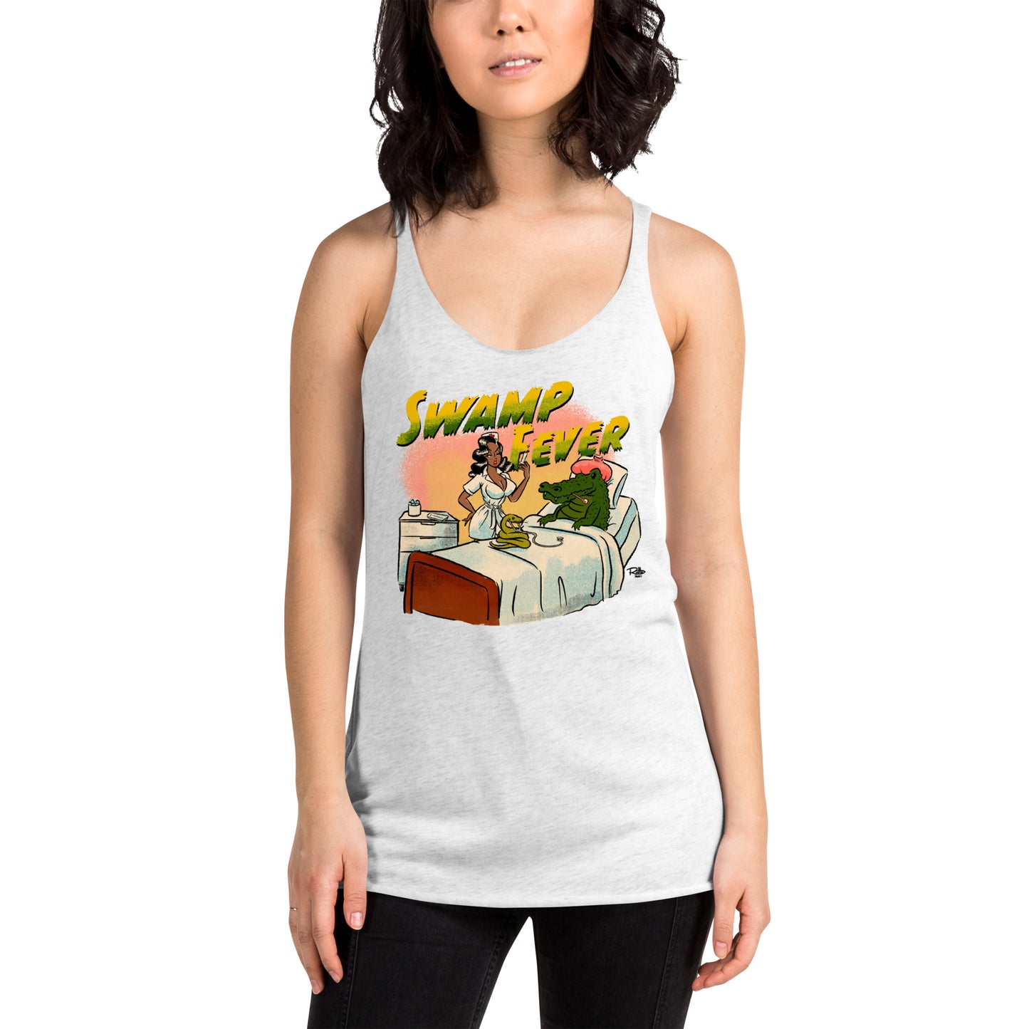 Swamp Fever Dreama Women's Racerback Tank