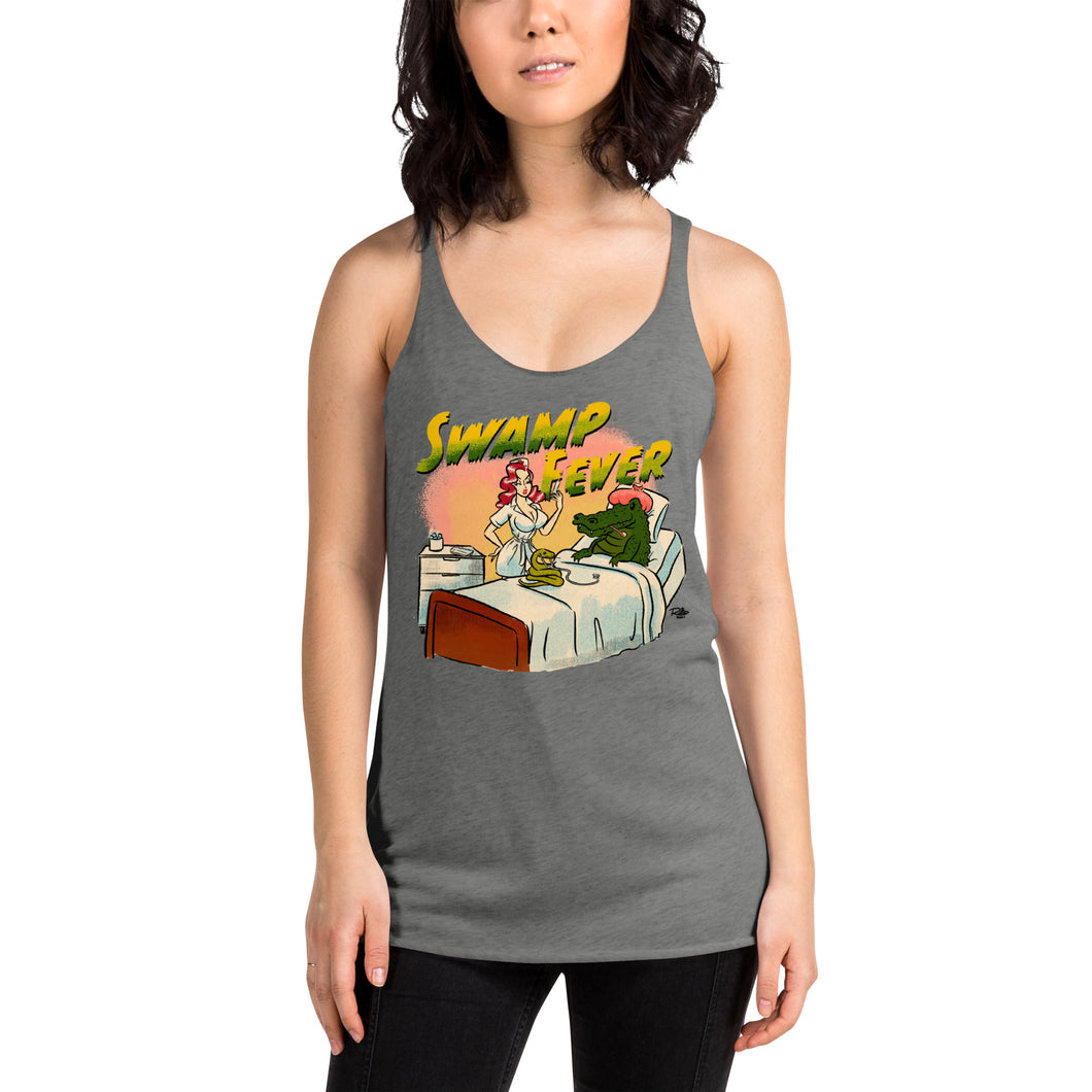 Swamp Fever Foxy Roxy Women's Racerback Tank