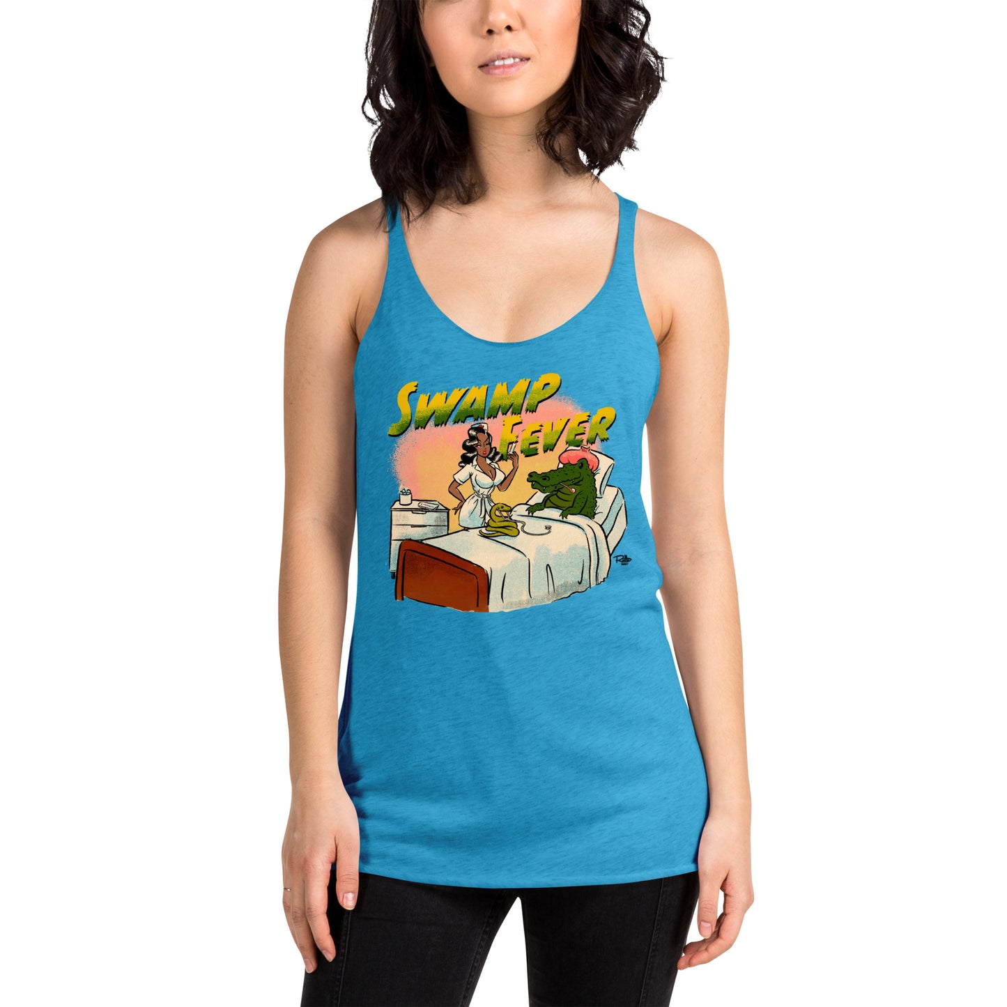 Swamp Fever Dreama Women's Racerback Tank