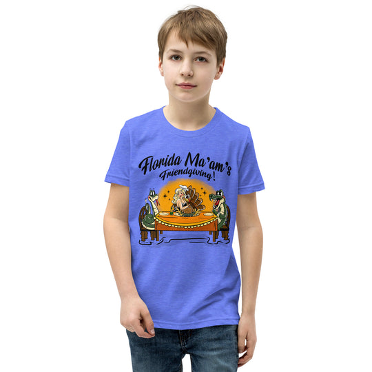 Florida Ma'am's Friendsgiving Youth Short Sleeve T-Shirt